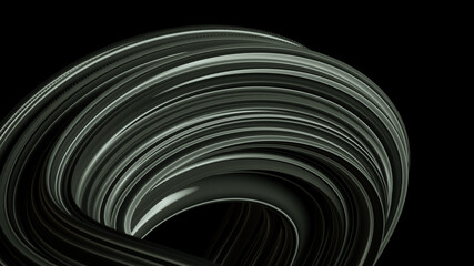 Abstract futuristic amorphous black background