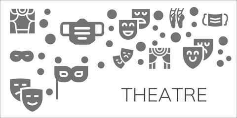 theatre icon set