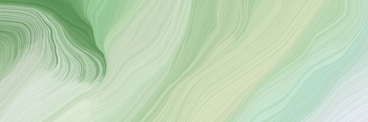 unobtrusive elegant modern curvy waves background design with pastel gray, dim gray and dark sea green color