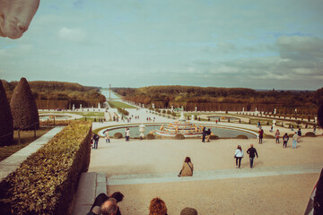 Versailles Garden view