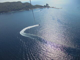 Budva, Montenegro. Birdseye view