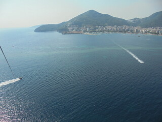 Budva, Montenegro. Birdseye view