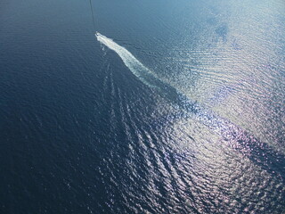 Budva, Montenegro. Birdseye view