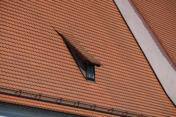 Dormers here on old buildings bring a lot of light and headroom into the attic