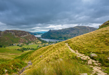 Path to Glenridding in Summer Cloud