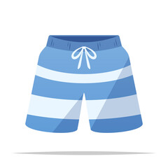 Swim trunks vector isolated illustration © FARBAI