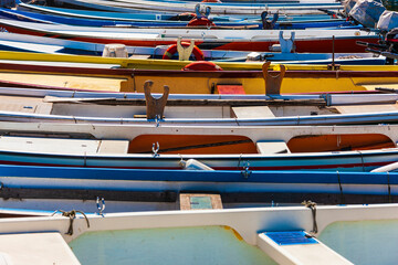 Boats on lake Garda