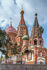 Fototapeta na wymiar Saint Basil's Cathedral, Moscow, Russia