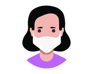 Avatars with medical face mask Surgical masks, face mask 