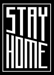 Stay home, save lives Coronavirus, covid-19
prevention banner.