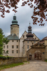 Fototapeta na wymiar Lemberk castle near Jablonne v Podjestedi, Northern Bohemia, Czech Republic