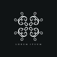 luxury abstract logo