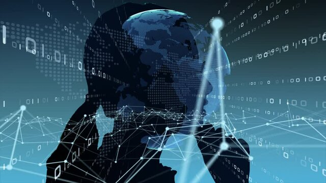 デジタル営業、ネットで成功したビジネスパーソンのイメージ