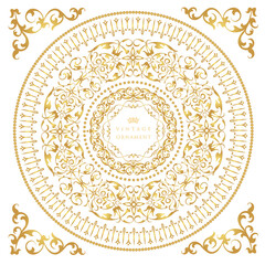 vintage ornament set. 