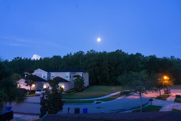 Beautiful thunder storm cloud in the summer of Florida