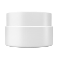 Realistic plastic bottle for cosmetic. Layout template. 3d illustration. Mockup