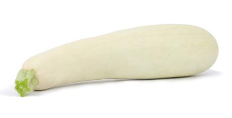 zucchini isolated on white background