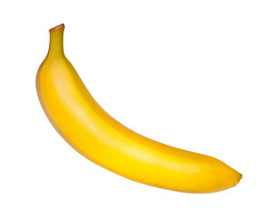 banana on white background