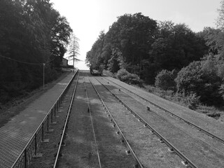Elblag - Ostroda canal, sightseeing the beautiful surroundings of the Warmian-Masurian region. Buczyniec, Poland.