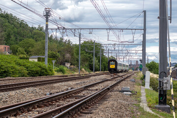 Le train arrive