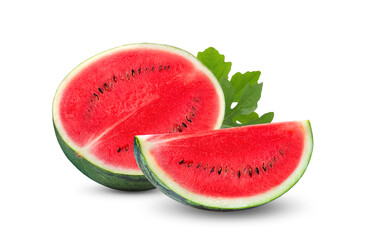 watermelon on white background