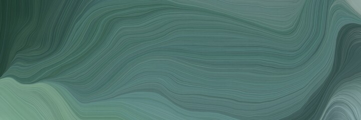 inconspicuous header with elegant abstract waves design with dim gray, light slate gray and dark slate gray color