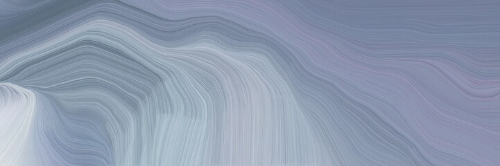 Obraz premium unobtrusive colorful modern soft swirl waves background illustration with dark gray, light gray and pastel blue color