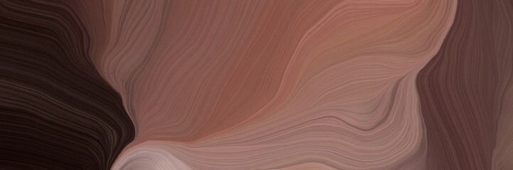 unobtrusive colorful modern waves background illustration with pastel brown, very dark pink and rosy brown color