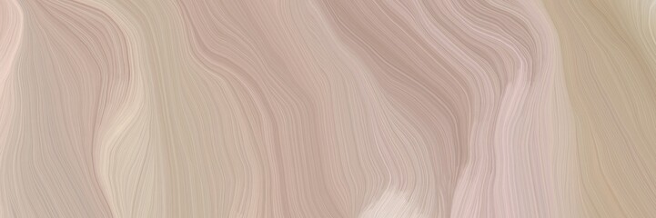unobtrusive header with elegant modern soft swirl waves background design with tan, light gray and pastel gray color