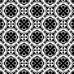 Kaleidoscope vector texture black and white eps pattern for your game or background