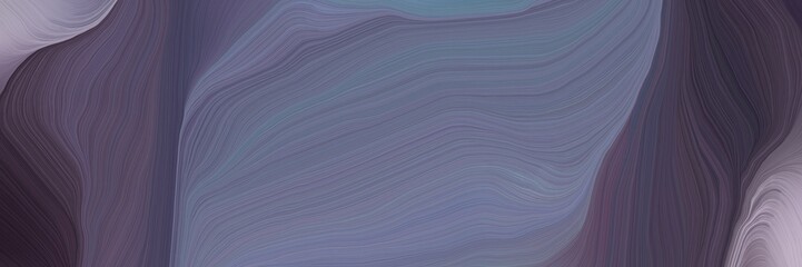 inconspicuous colorful smooth swirl waves background design with dim gray, very dark violet and pastel purple color