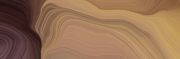 unobtrusive colorful modern curvy waves background design with peru, very dark pink and old mauve color