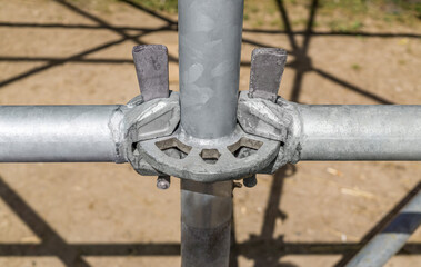 Fasteners of metal structure