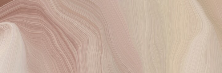 unobtrusive header with elegant modern soft swirl waves background illustration with tan, pastel brown and pastel gray color