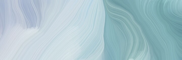 inconspicuous elegant modern waves background design with pastel blue, light steel blue and cadet blue color