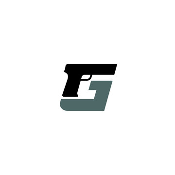 Letter G And Gun Logo / Icon Design