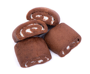 Short chocolate rolls