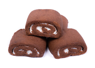 Short chocolate rolls