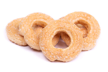 Group of dried donuts
