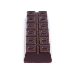 Thick long bar of chocolate