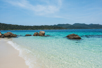 tropical beach in thailand