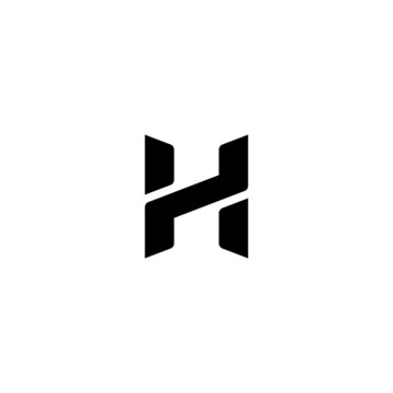 a Modern Letter H logo / icon design