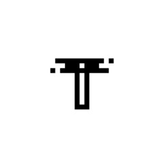 Letter IT logo / icon design