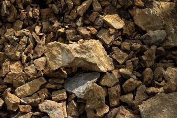 The texture of the stones. Cobblestones for the background.