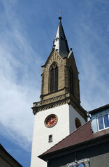 Fototapeta na wymiar Stiftskirche in Bretten