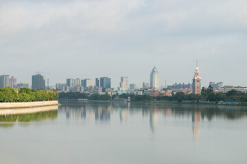 Fototapeta premium Beautiful view of the city