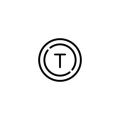 Letter T logo / icon design