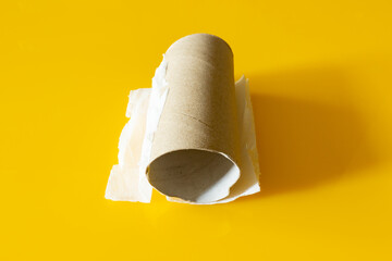 There is no toilet paper