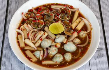 Thai Spicy Salads and Mixed Dishes 