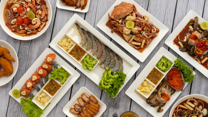 Thai Spicy Salads and Mixed Dishes 